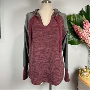 NWT Audate hoodie sweatshirt M